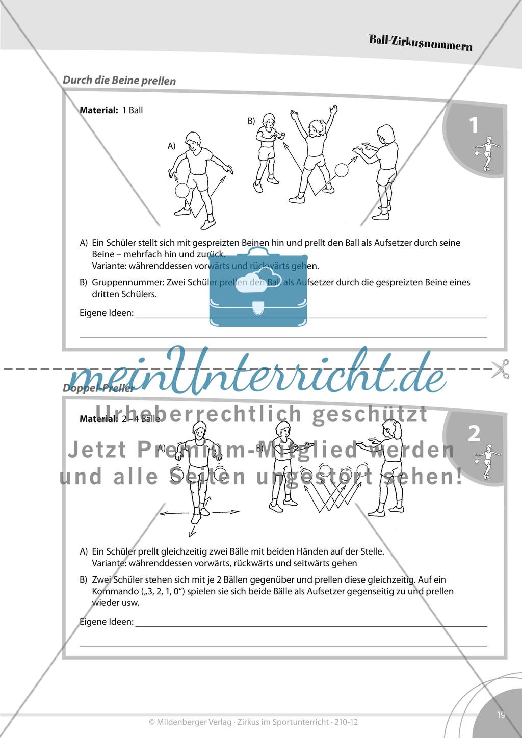 Zirkusauftritte mit Bällen Preview 2