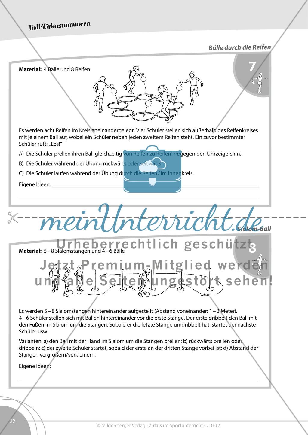 Zirkusauftritte mit Bällen Preview 5