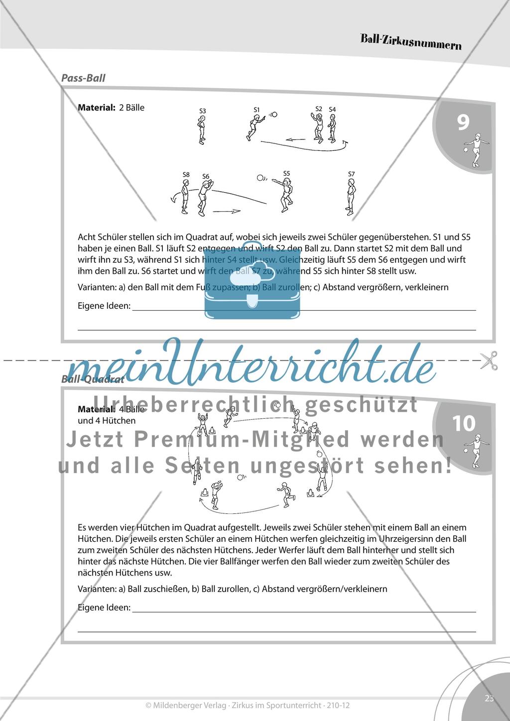 Zirkusauftritte mit Bällen Preview 6