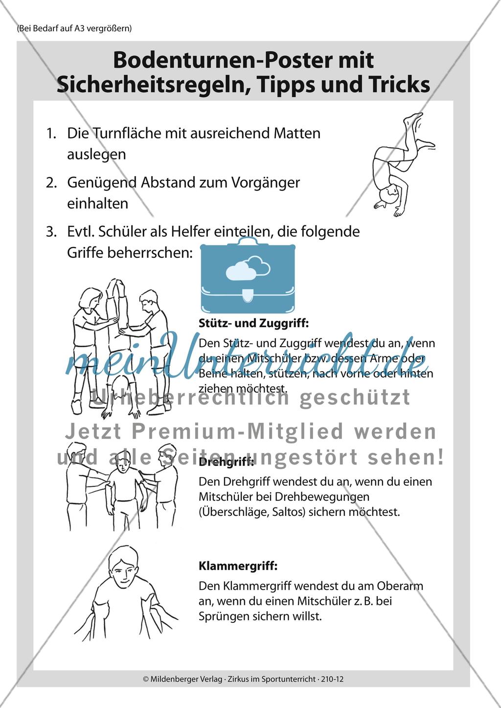 Bodenturnen im Zirkus Preview 1