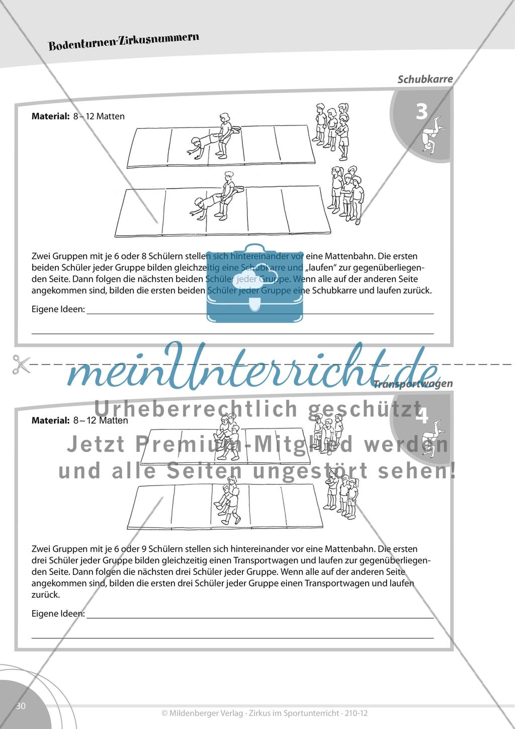 Bodenturnen im Zirkus Preview 3