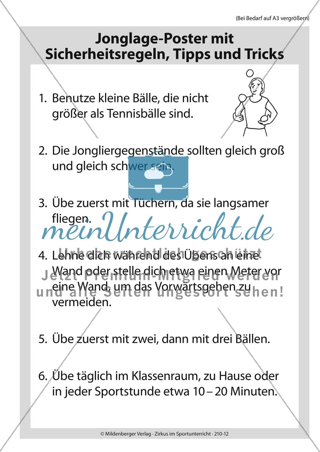Jonglieren im Zirkus Preview 1