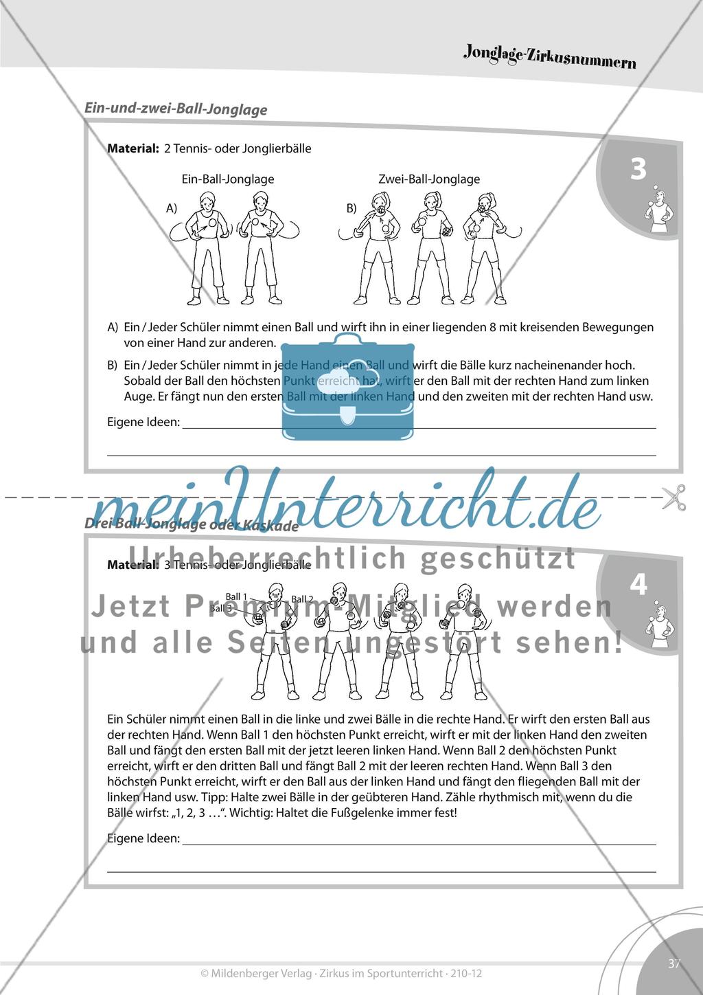 Jonglieren im Zirkus Preview 3