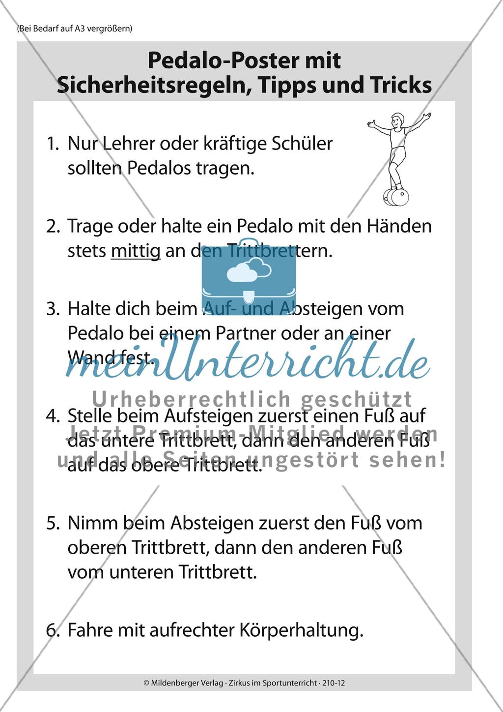 Zirkusauftritte mit einem Pedalo Preview 1