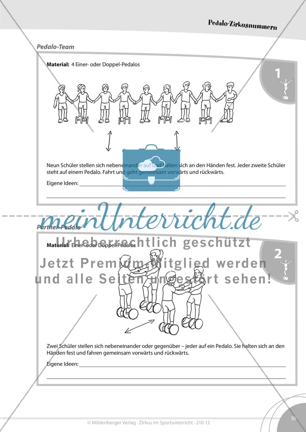Zirkusauftritte mit einem Pedalo Preview 2