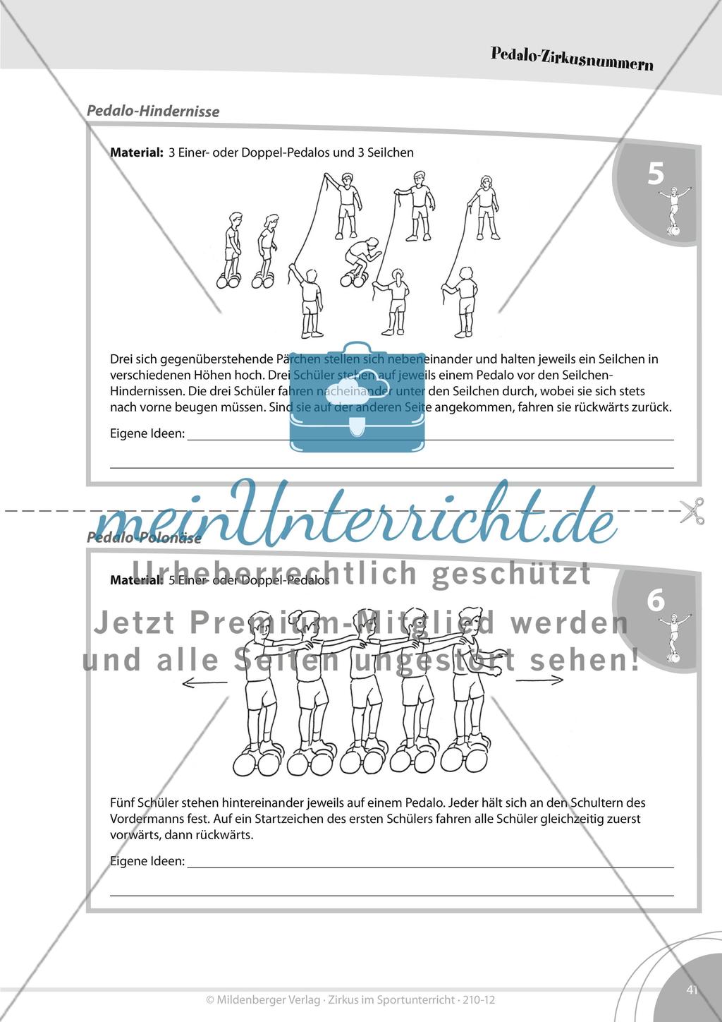 Zirkusauftritte mit einem Pedalo Preview 4