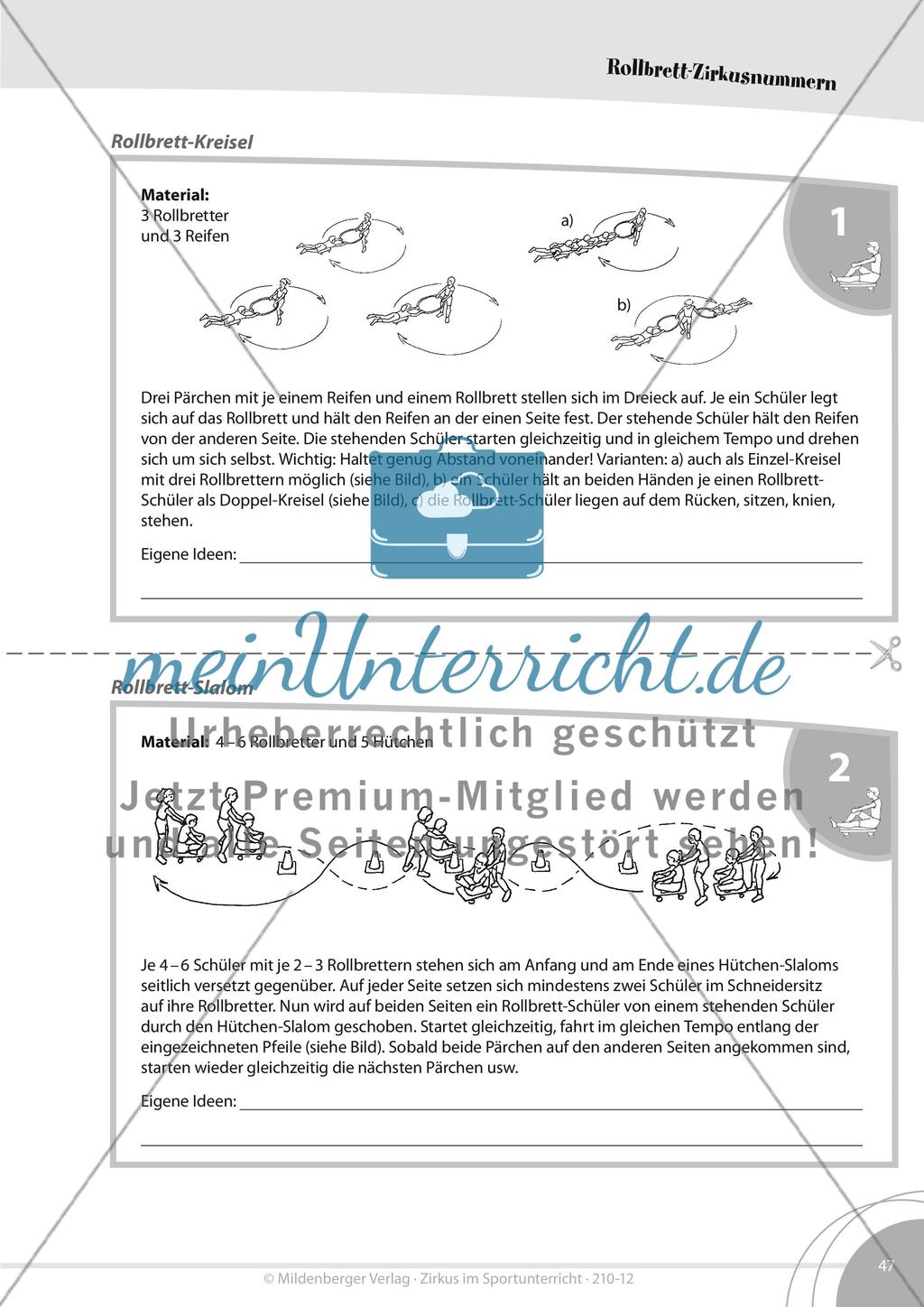 Rollbretter im Zirkus Preview 2