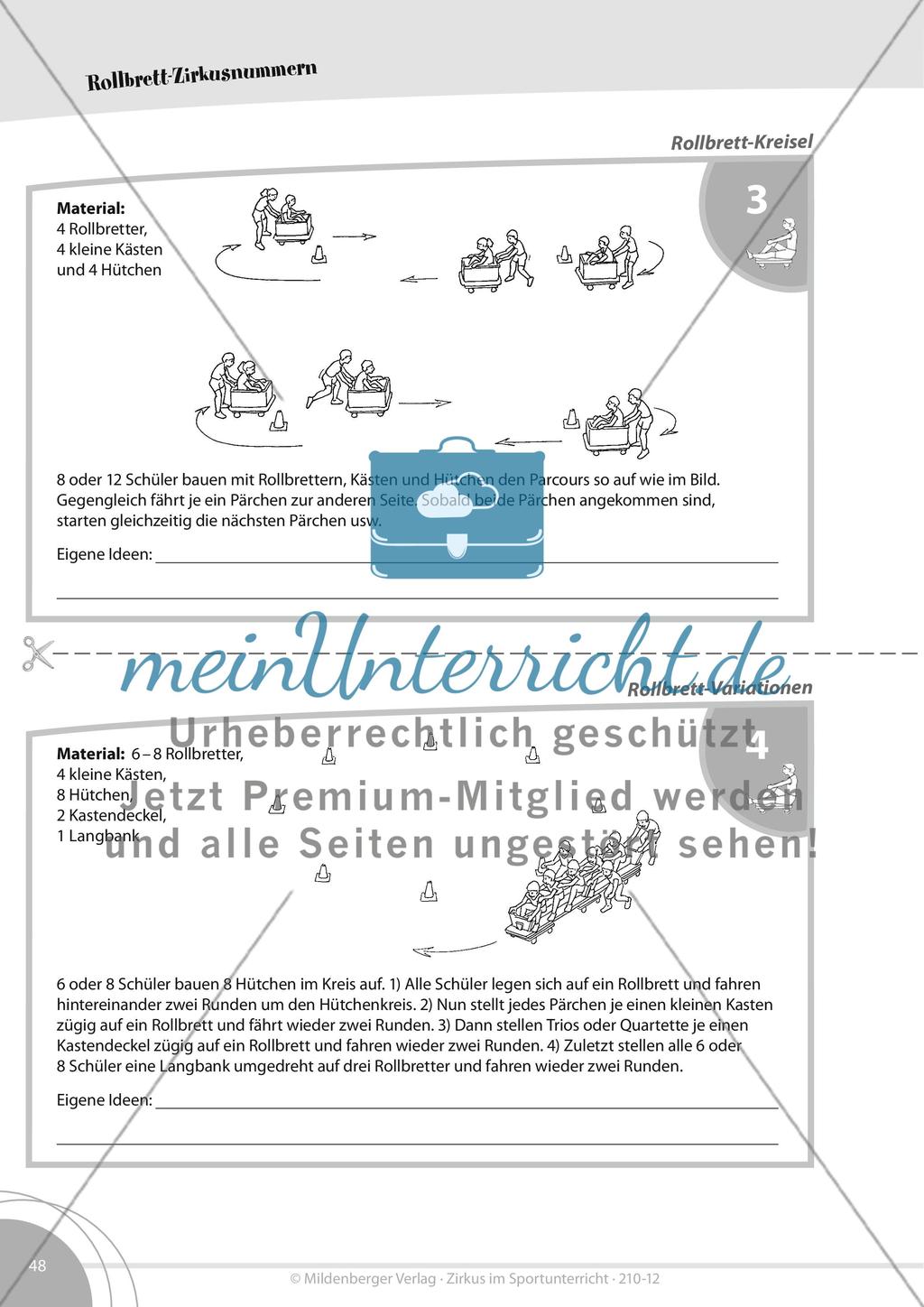 Rollbretter im Zirkus Preview 3
