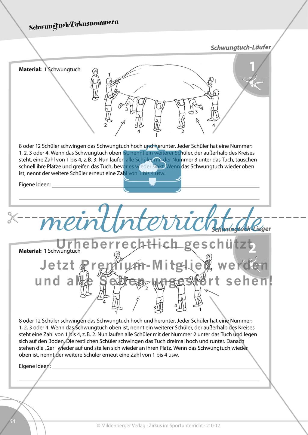 Das Schwungtuch im Zirkus Preview 2