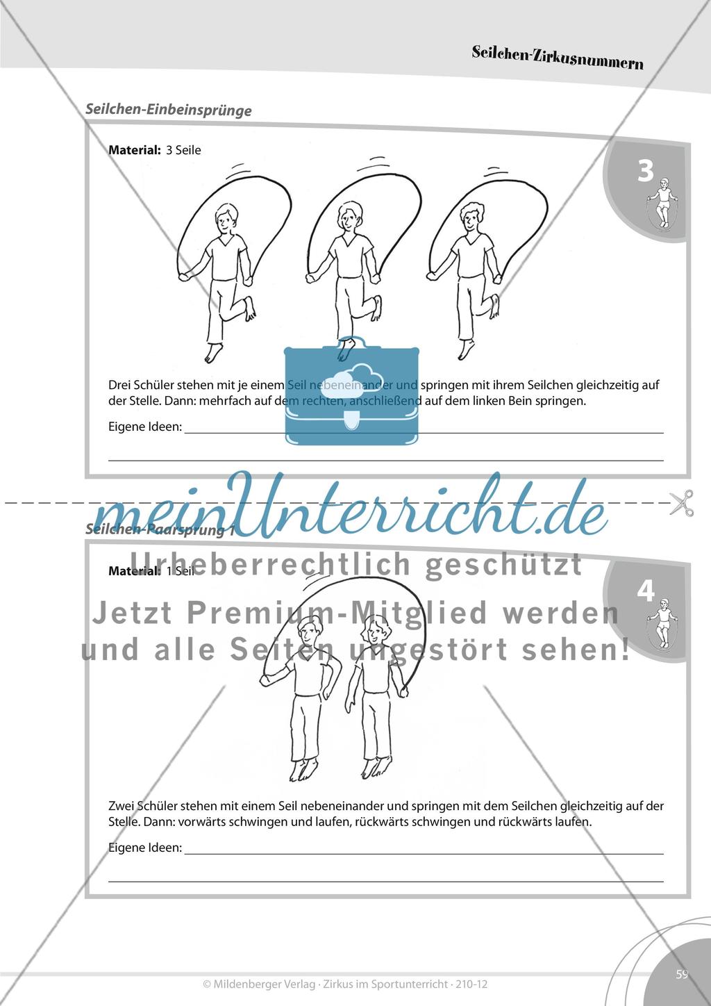 Das Seilspringen als Attraktion im Zirkus Preview 3