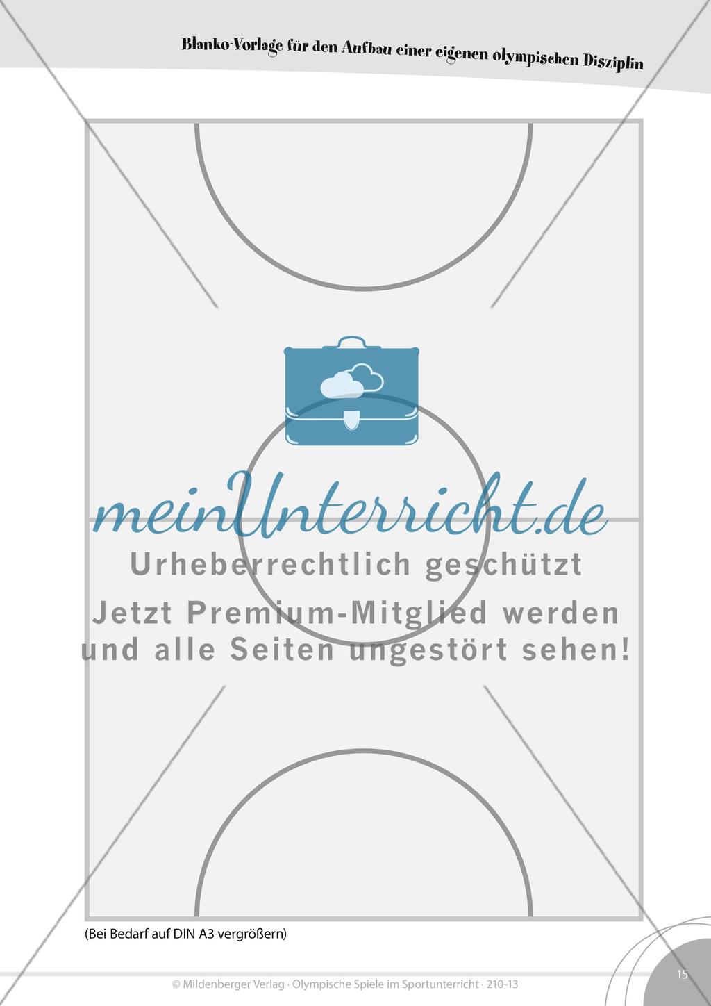 Entwurf einer eigenen olympischen Disziplin Preview 2