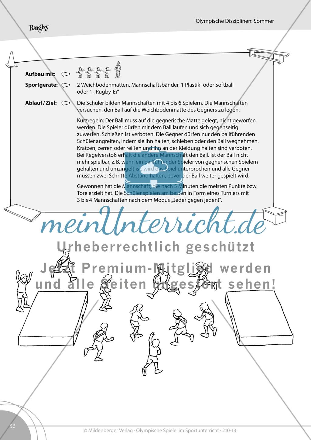 Olympische Disziplinen: Sommer Preview 16