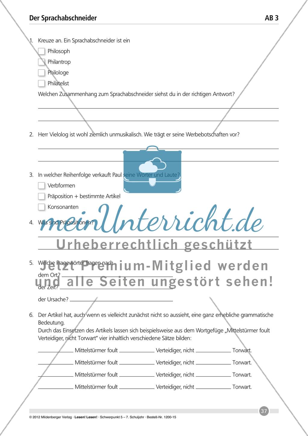 Der Sprachabschneider Preview 3