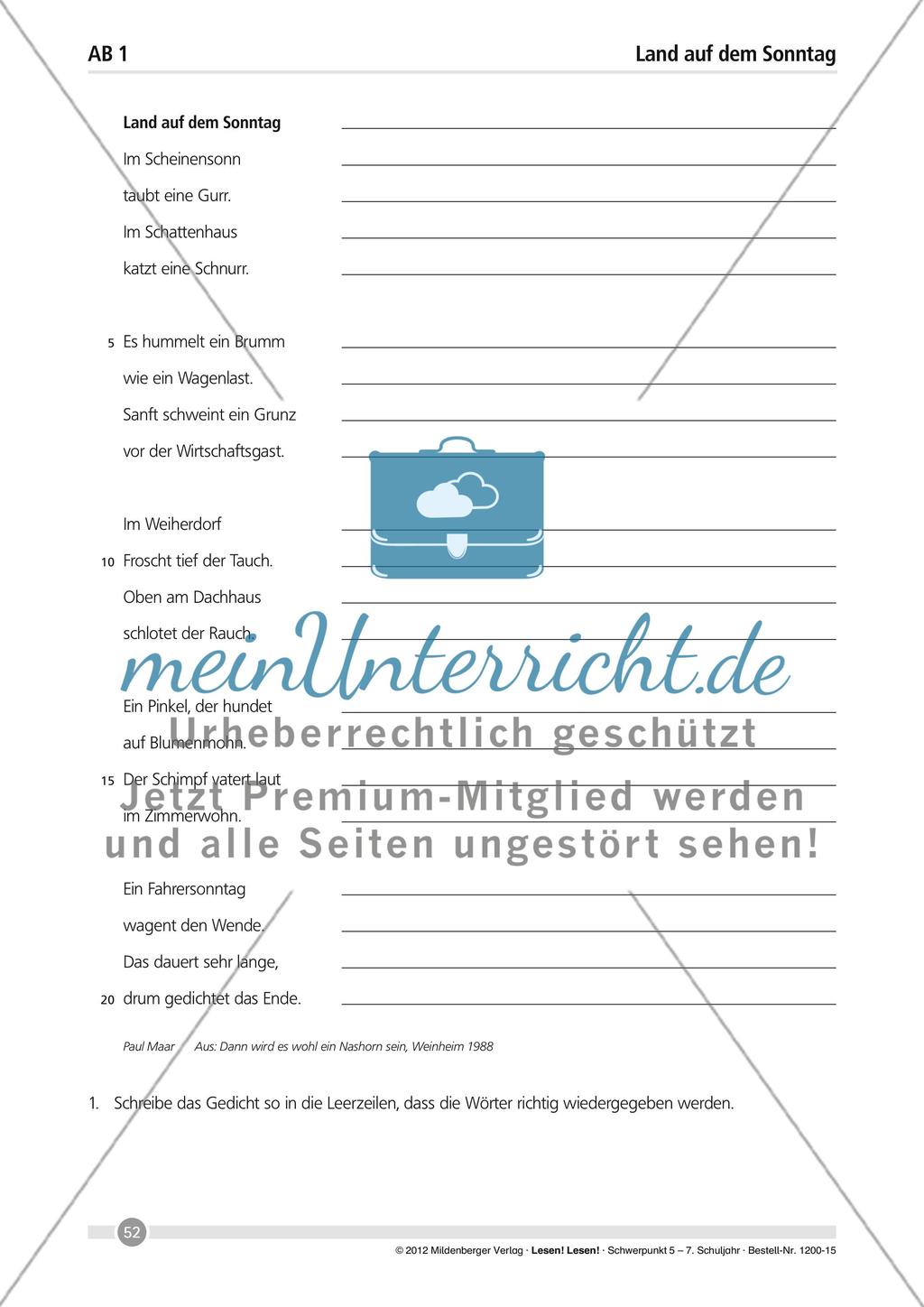 Land auf dem Sonntag Preview 1