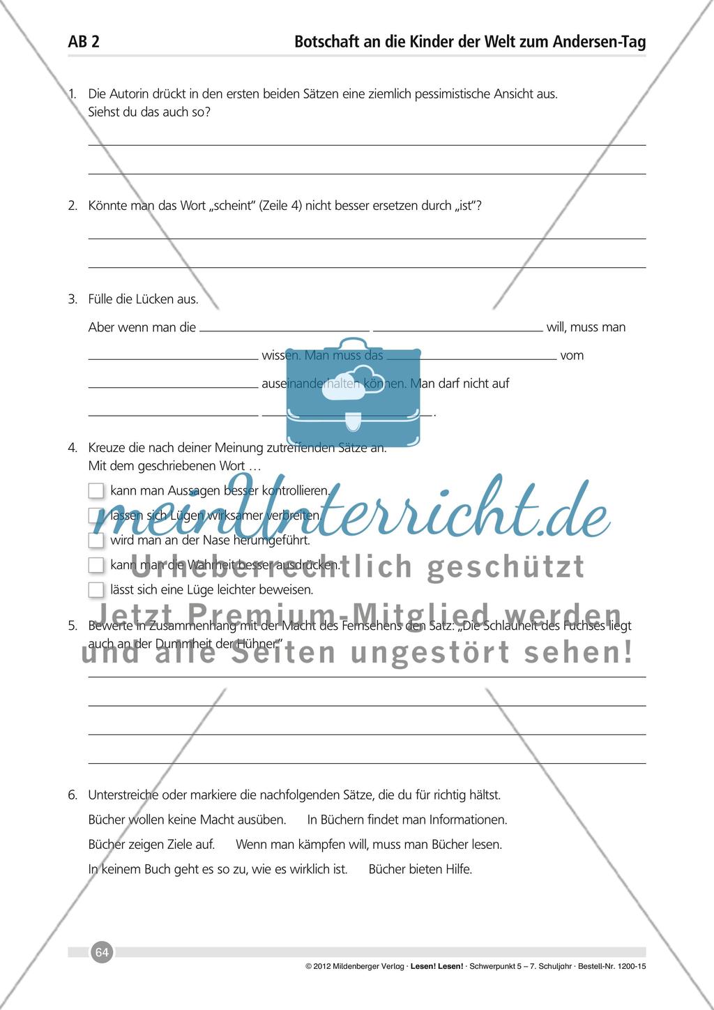 Botschaft an die Kinder der Welt Preview 2