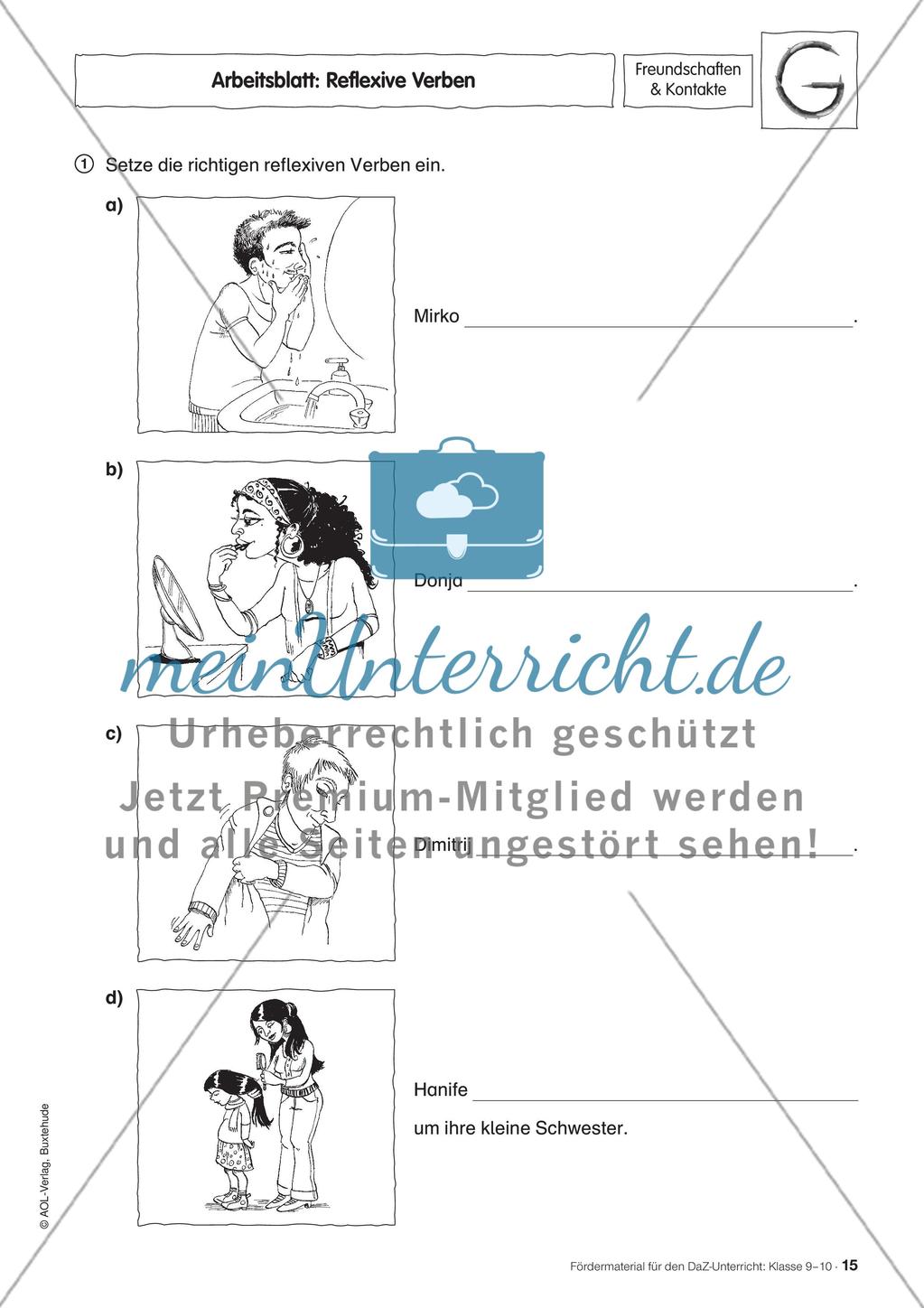 Fördermaterial für den DaZ-Unterricht: Klasse 9-10 - Teil 1 Preview 8