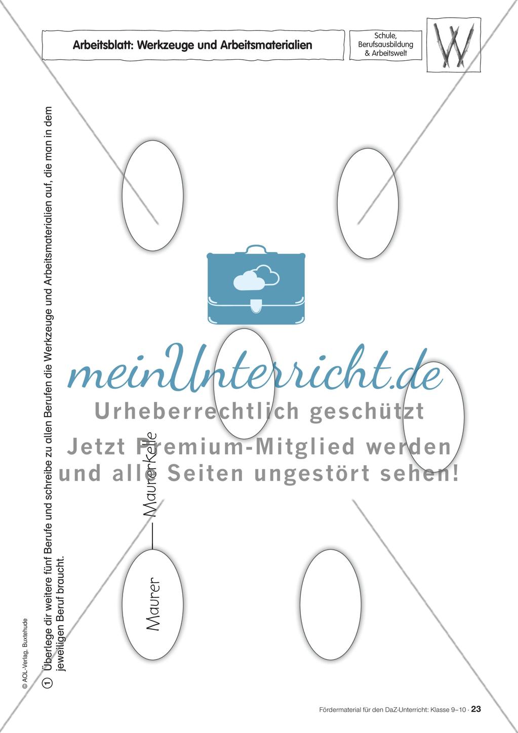 Fördermaterial für den DaZ-Unterricht: Klasse 9-10 - Teil 2 Preview 5