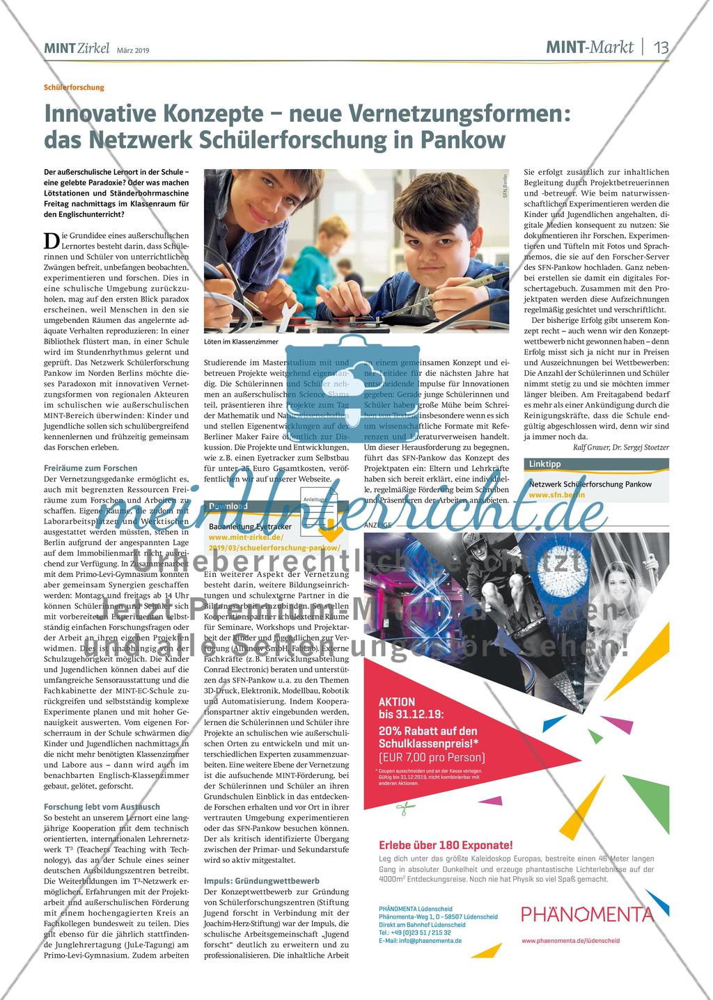 MINT Zirkel - Ausgabe 1, März 2019 Preview 13