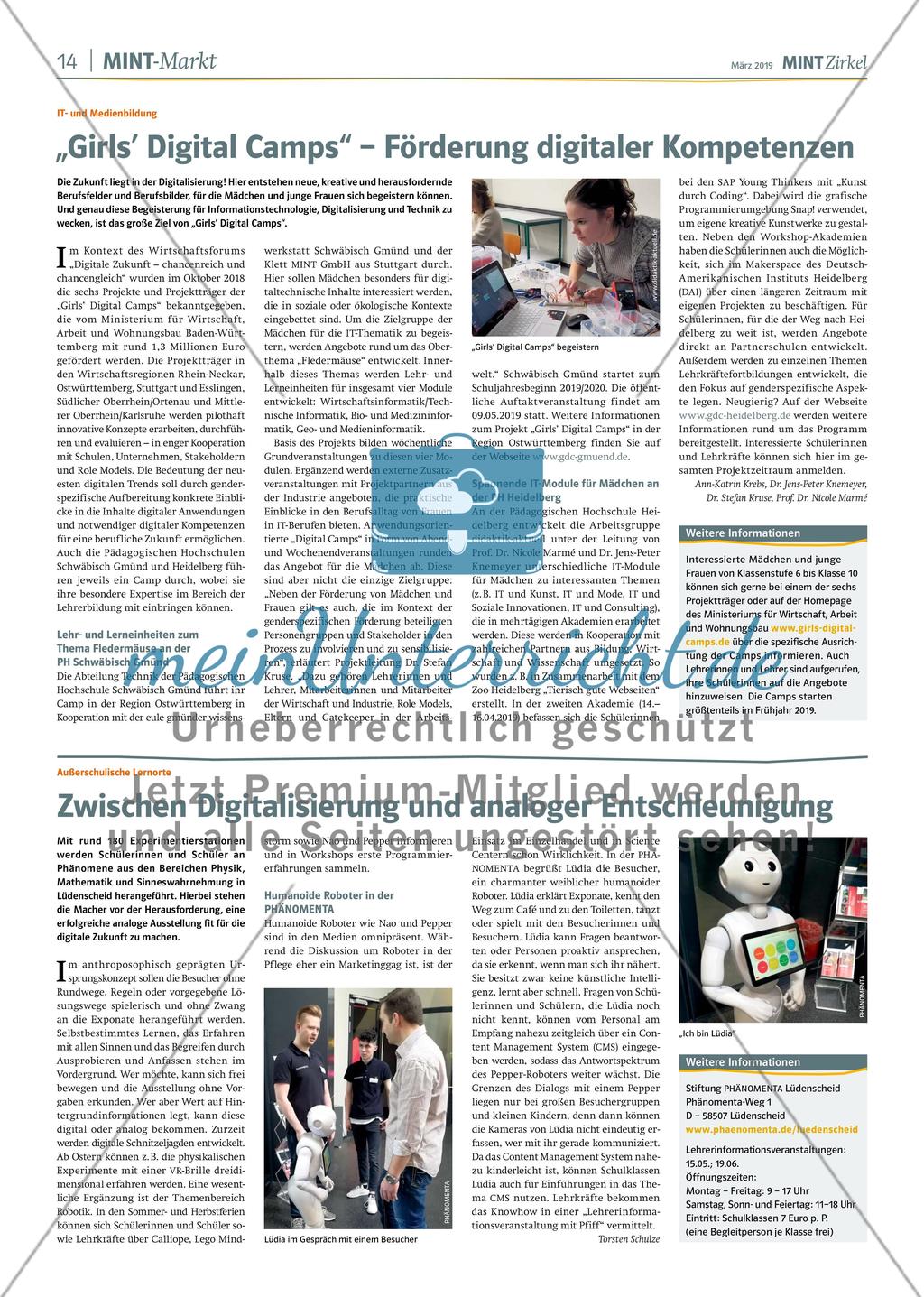 MINT Zirkel - Ausgabe 1, März 2019 Preview 14