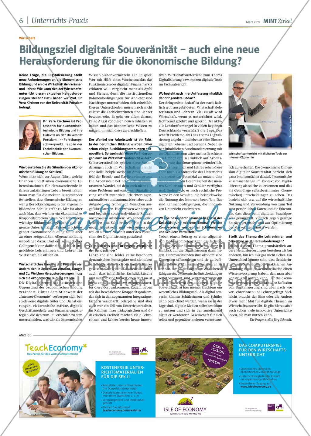 MINT Zirkel - Ausgabe 1, März 2019 Preview 6