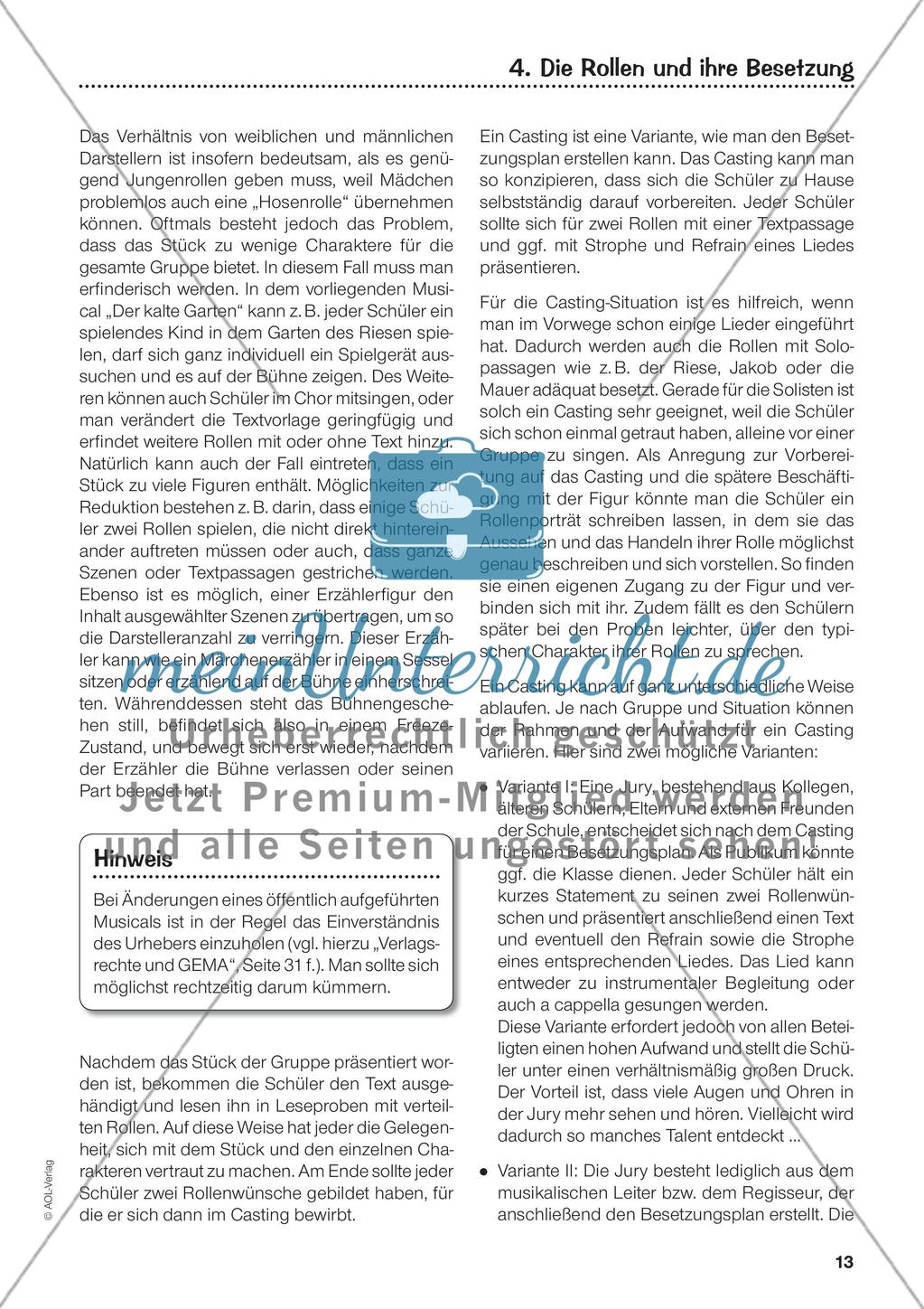 Leitfaden und Profitipps für Musicalprojekte Preview 10
