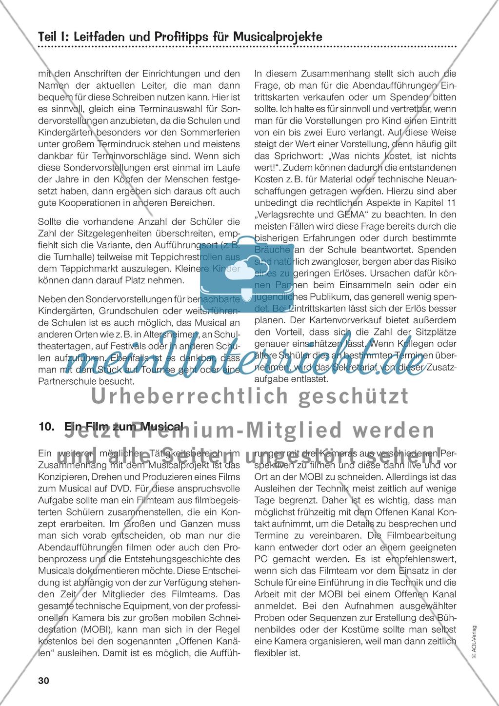 Leitfaden und Profitipps für Musicalprojekte Preview 27