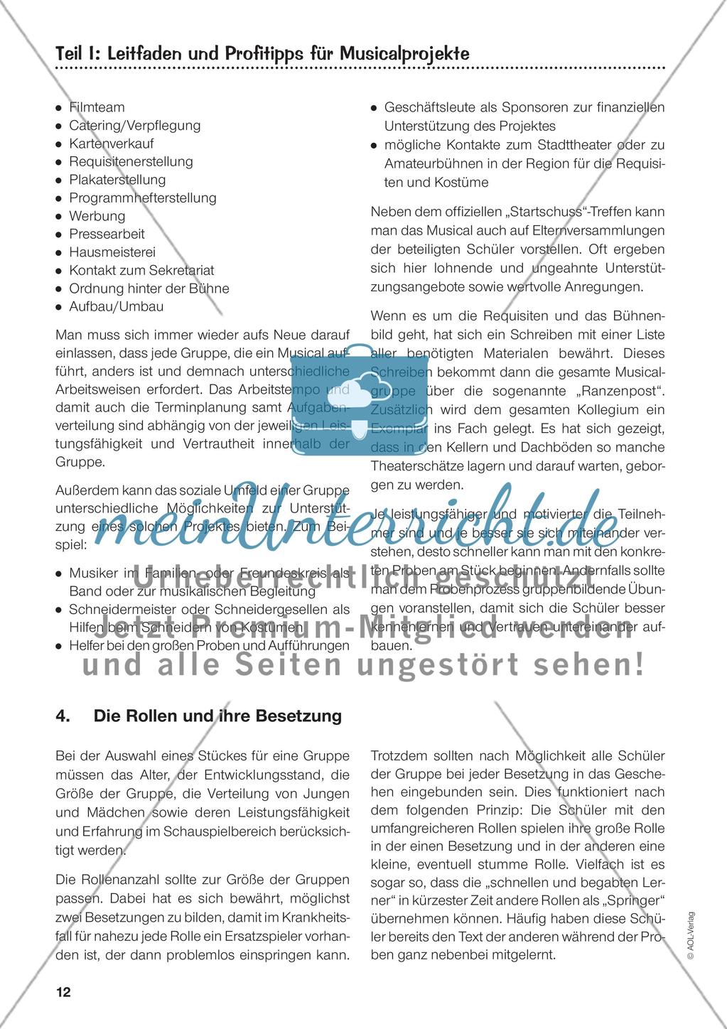 Leitfaden und Profitipps für Musicalprojekte Preview 9