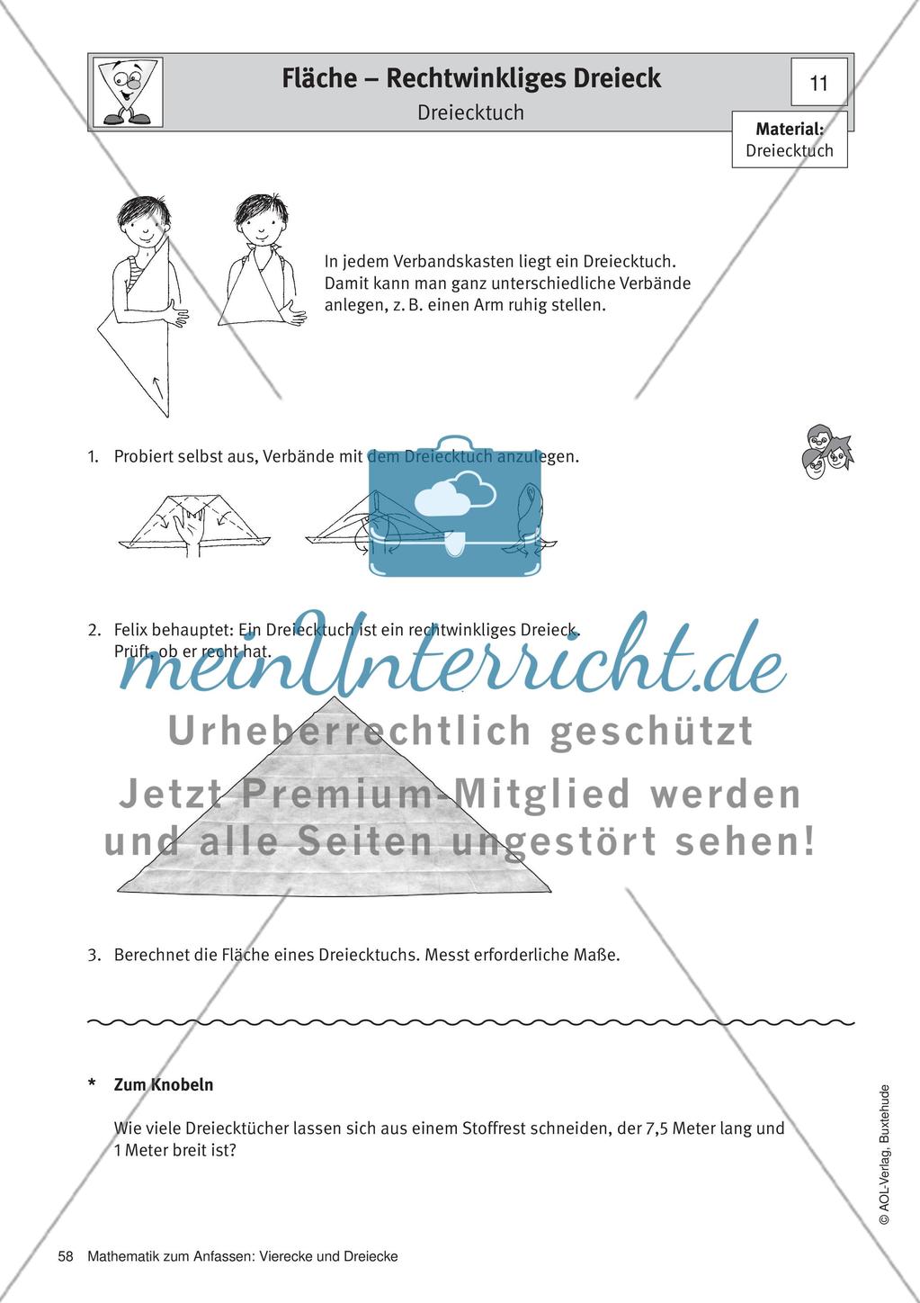 Fläche – Rechtwinkliges Dreiecke Preview 4