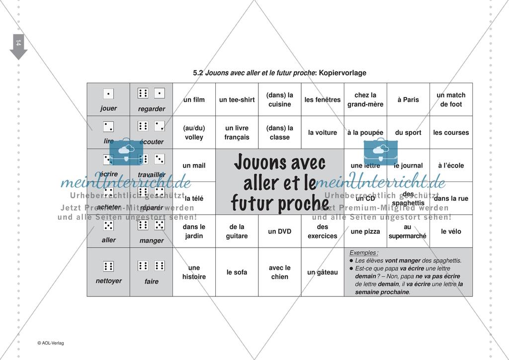 Jouons avec aller et le futur proche Preview 2