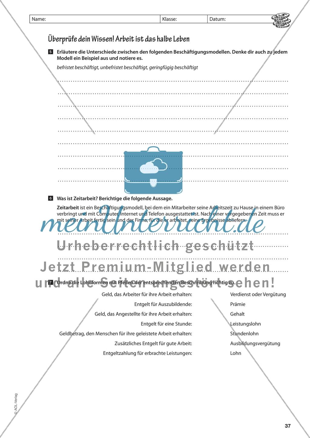 Arbeit ist das halbe Leben Preview 14