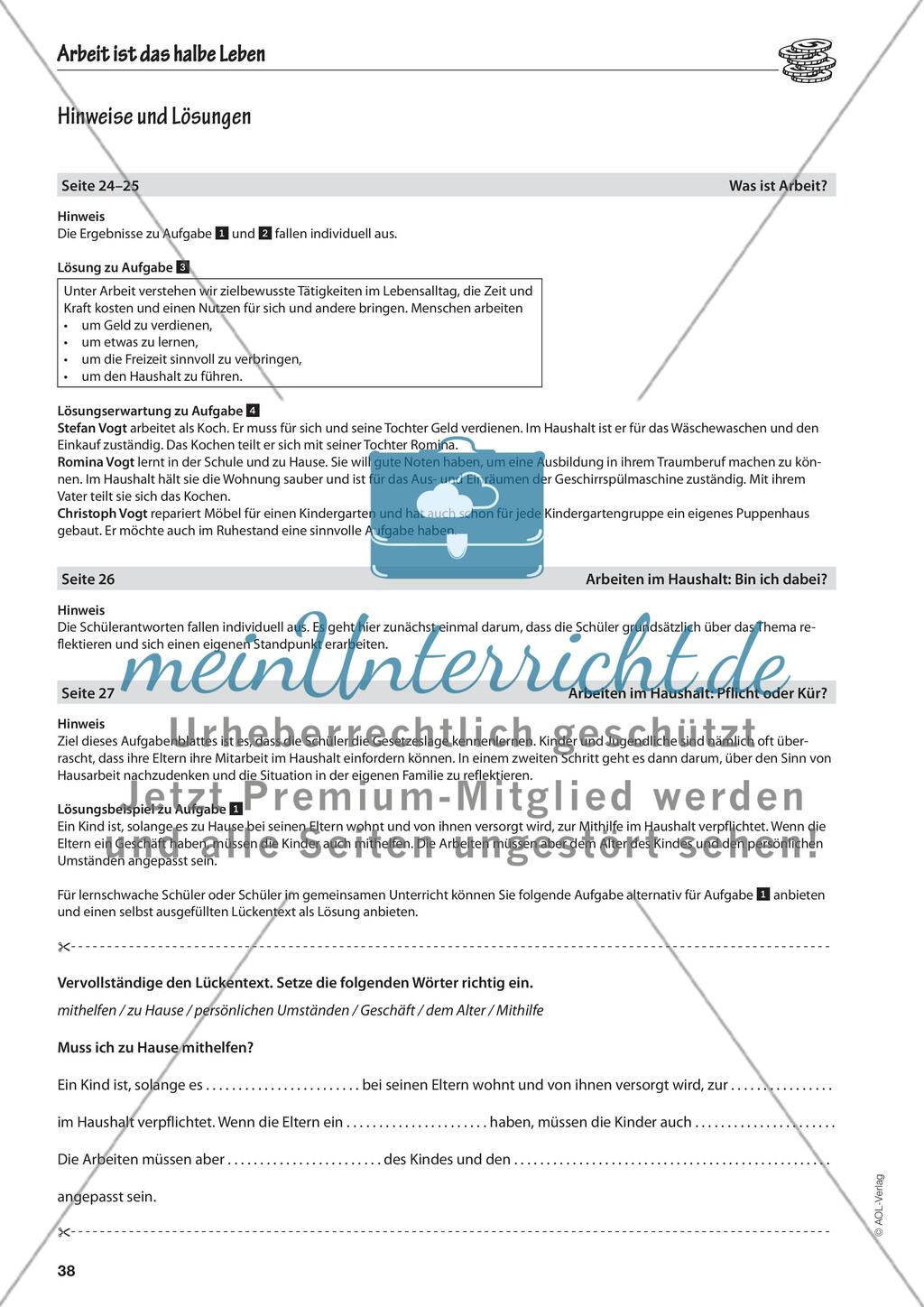 Arbeit ist das halbe Leben Preview 15