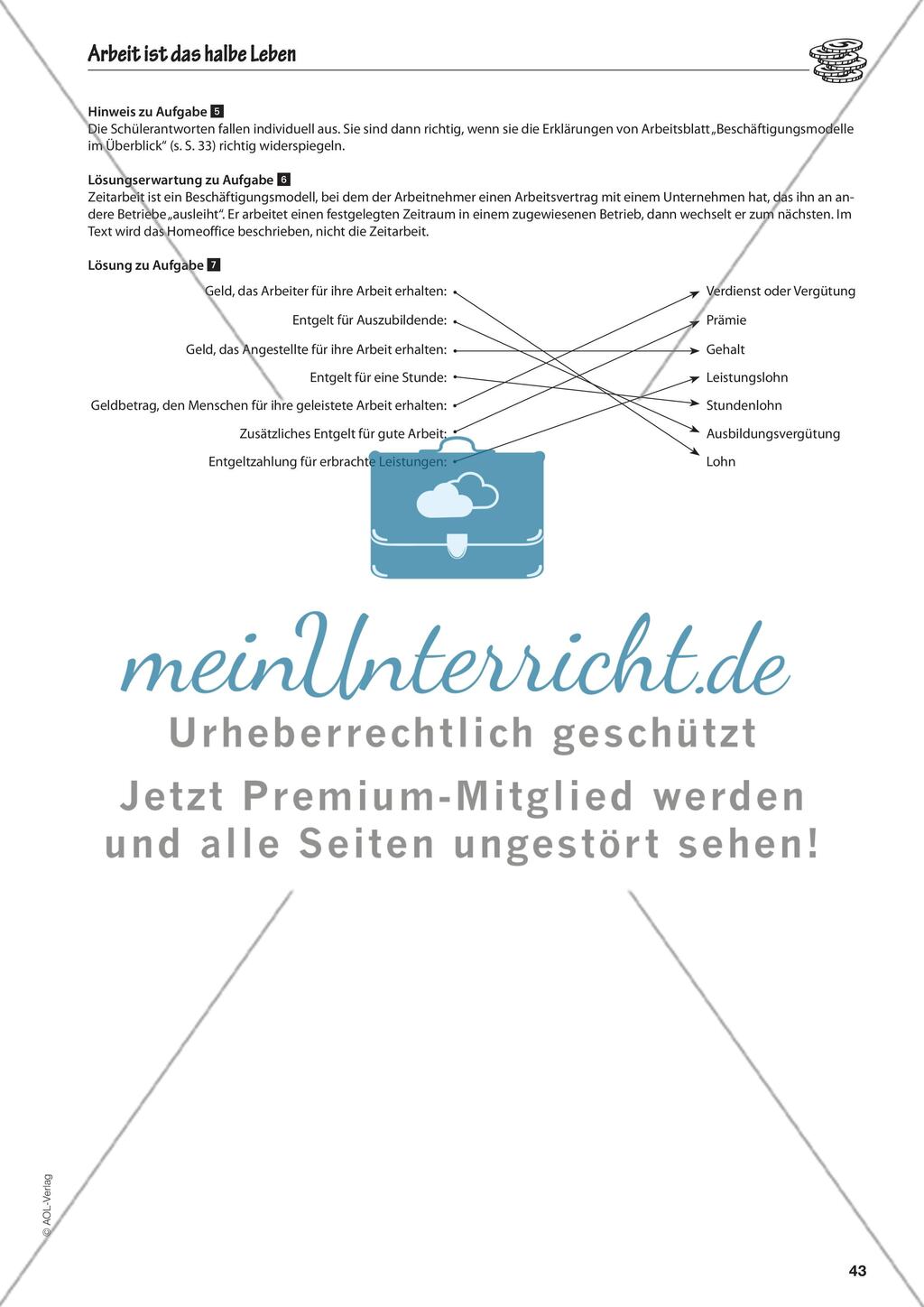 Arbeit ist das halbe Leben Preview 20