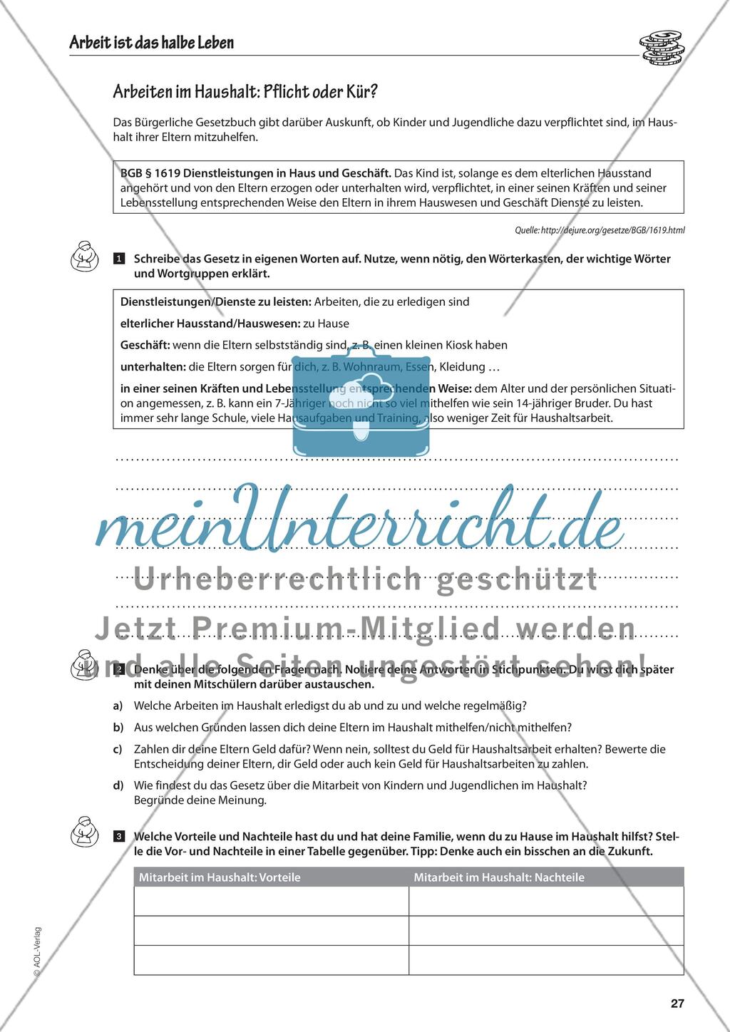 Arbeit ist das halbe Leben Preview 4