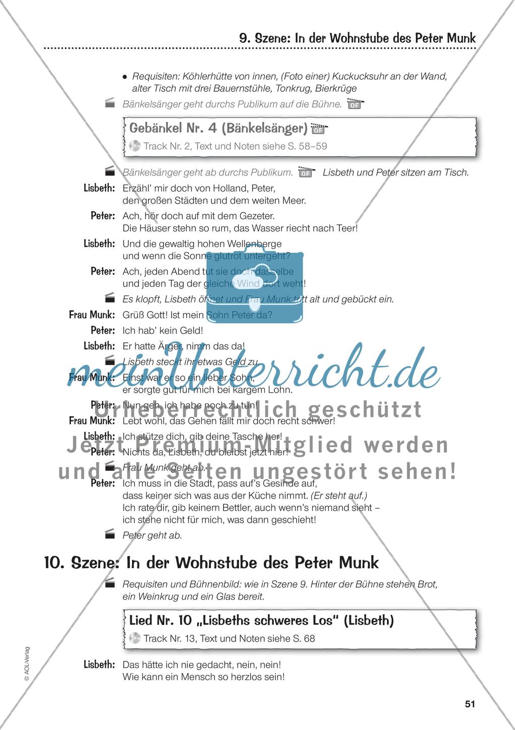 Teil II: Das Musical „Das kalte Herz“ – Text und Noten Preview 16