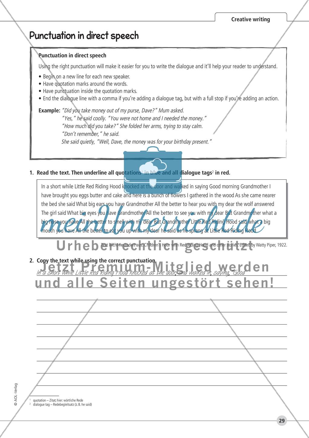 Creative writing Preview 6
