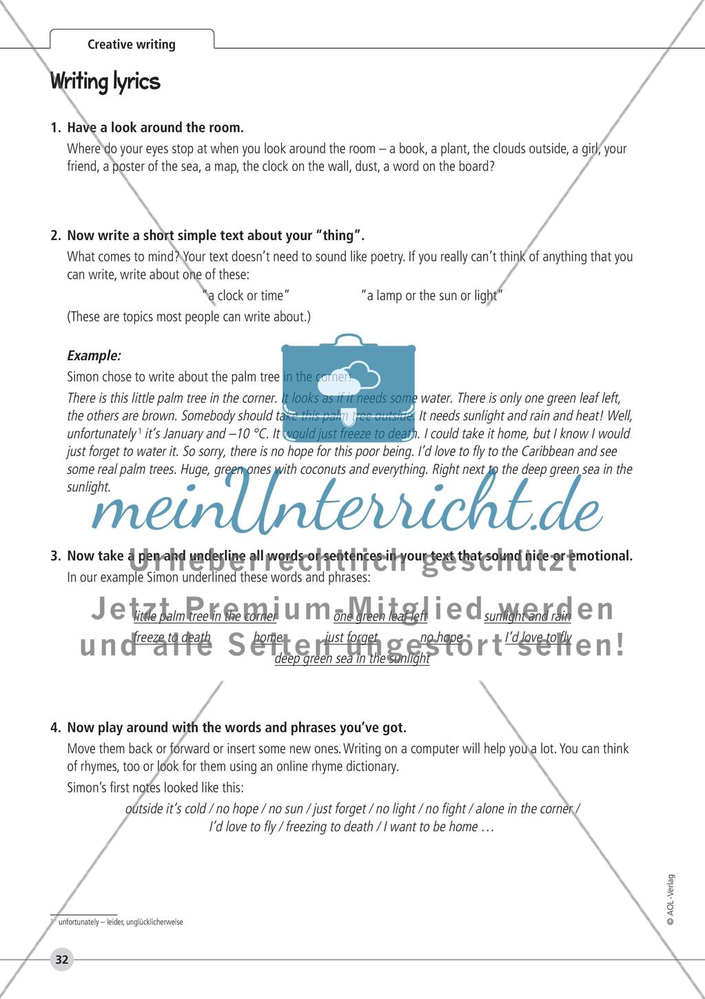 Creative writing Preview 9