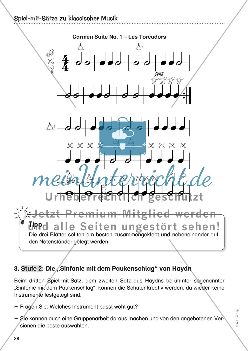 Spiel-mit-Sätze zu klassischer Musik Preview 3