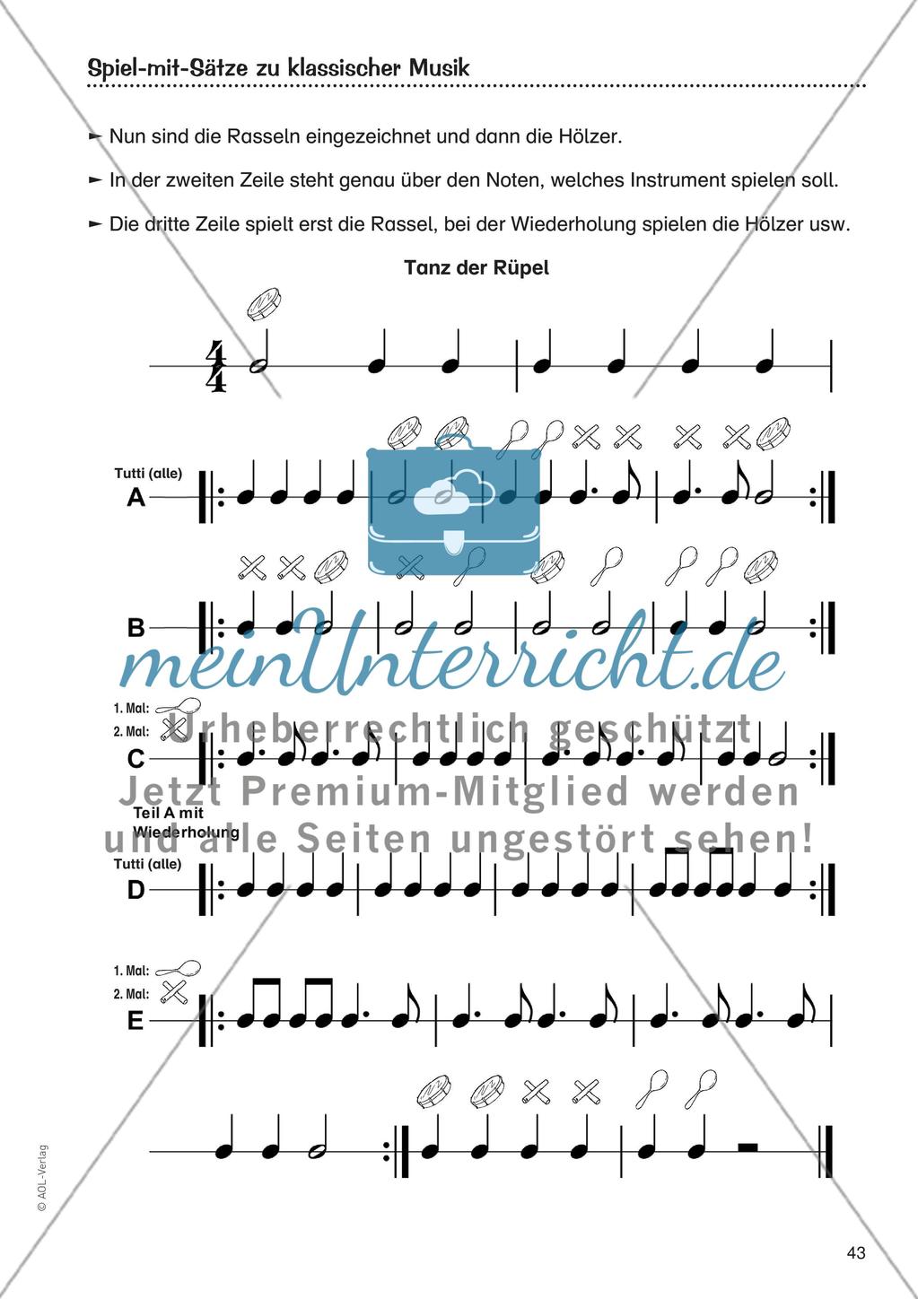 Spiel-mit-Sätze zu klassischer Musik Preview 8