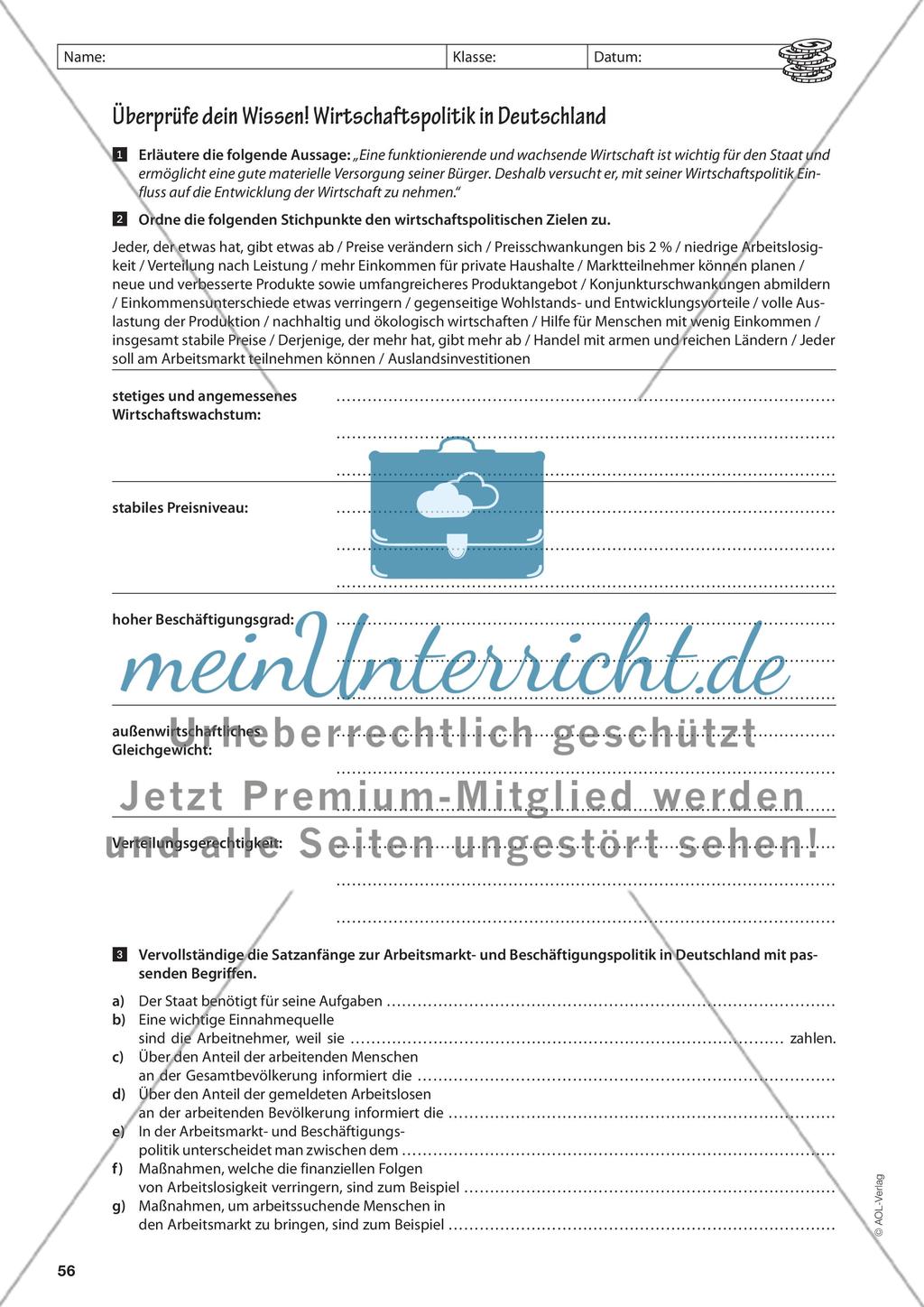 Wirtschaftspolitik in Deutschland Preview 12