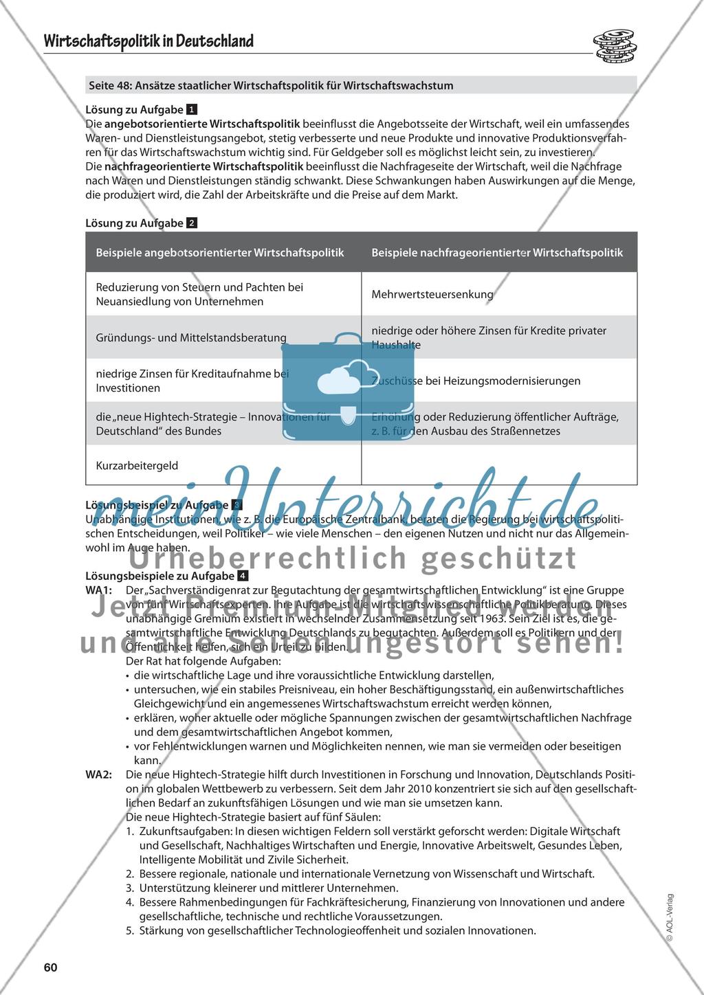 Wirtschaftspolitik in Deutschland Preview 16