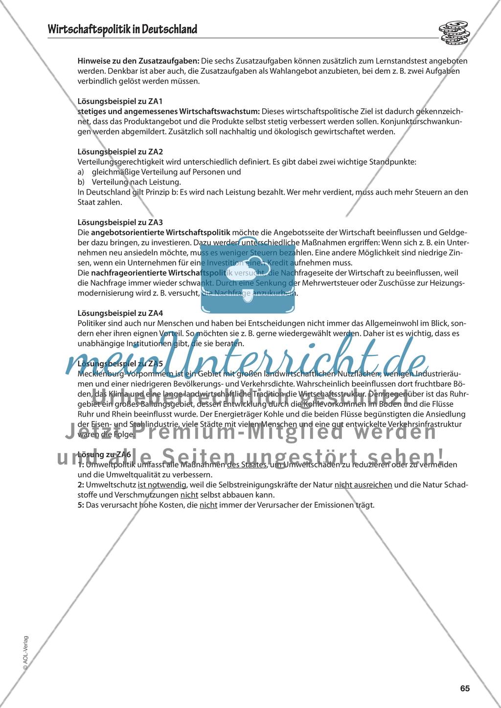 Wirtschaftspolitik in Deutschland Preview 21