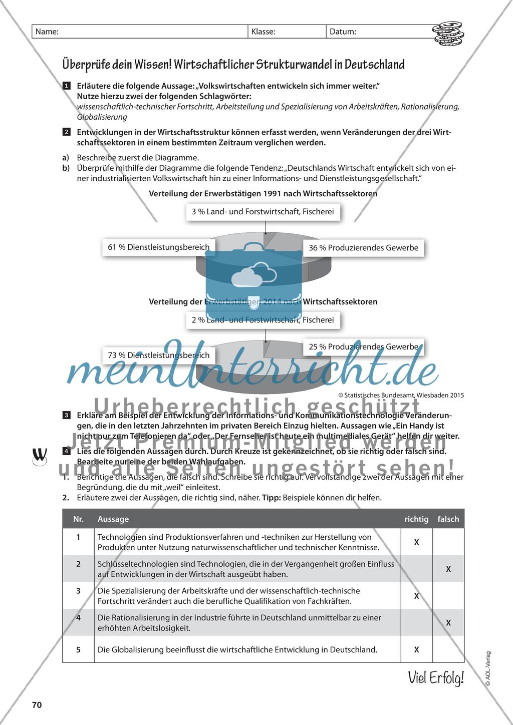 Alles ändert sich – wirtschaftlicher Strukturwandel in Deutschland Preview 5