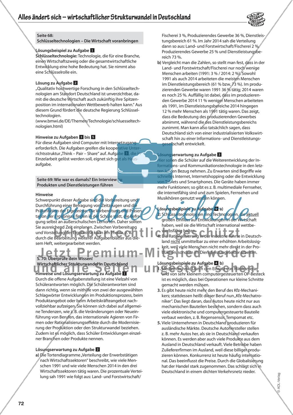Alles ändert sich – wirtschaftlicher Strukturwandel in Deutschland Preview 7