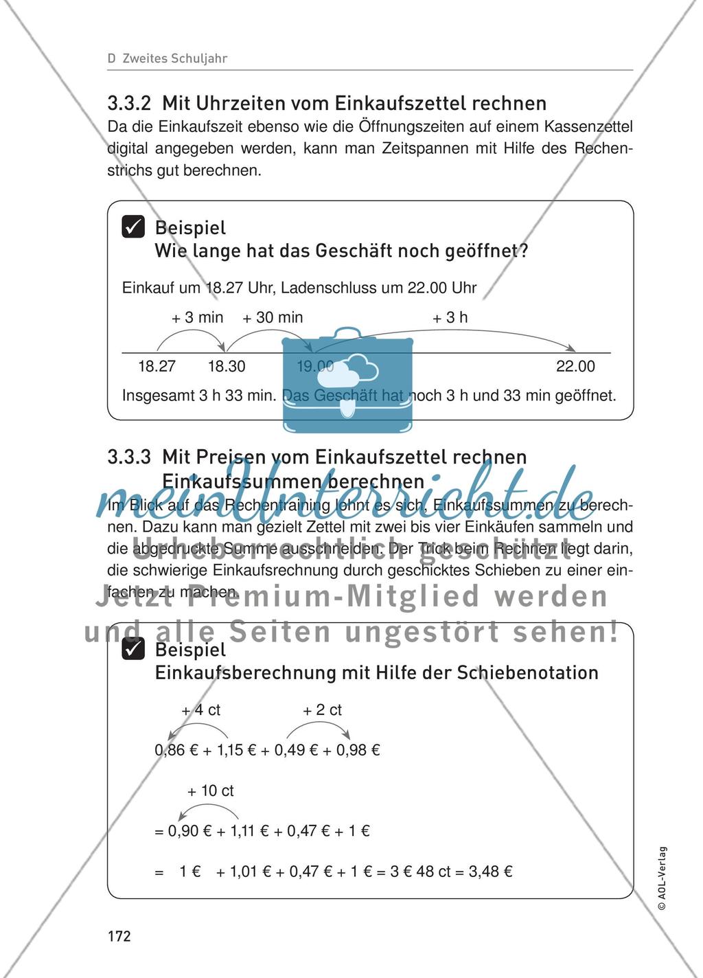 Festigung der Rechenkompetenz im Zahlraum bis 100 (18.–25. Woche) Preview 11
