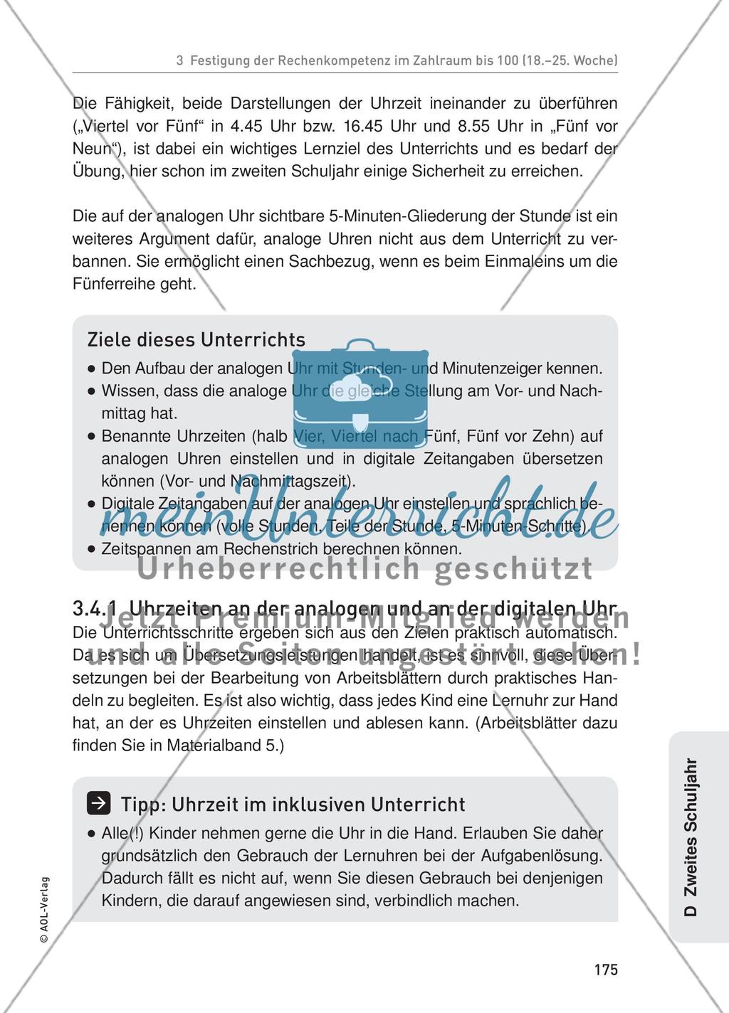 Festigung der Rechenkompetenz im Zahlraum bis 100 (18.–25. Woche) Preview 14
