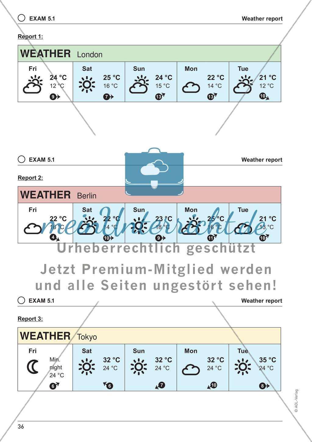 Kopiervorlagen für die Prüfungen in Klasse 5 Preview 6