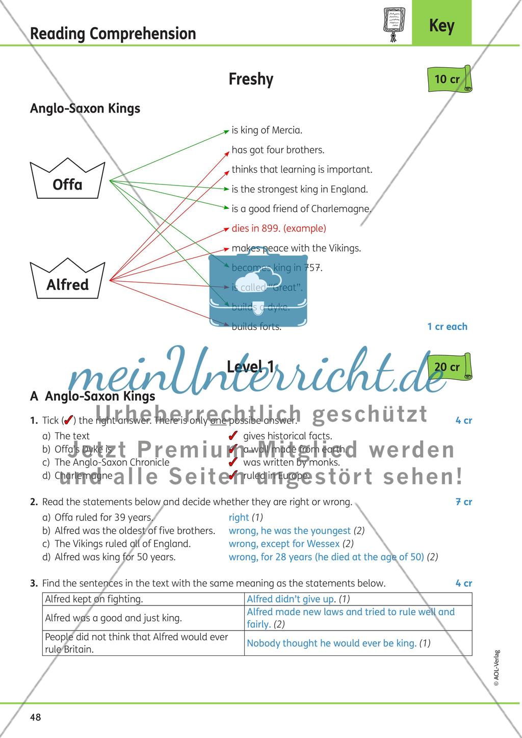 Reading Comprehension Preview 16