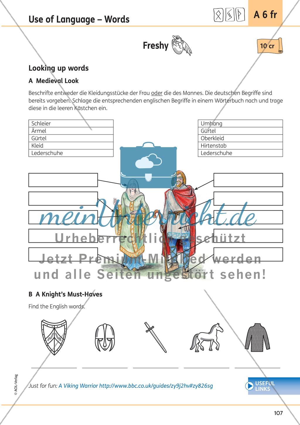 Use of Language – Words Preview 3