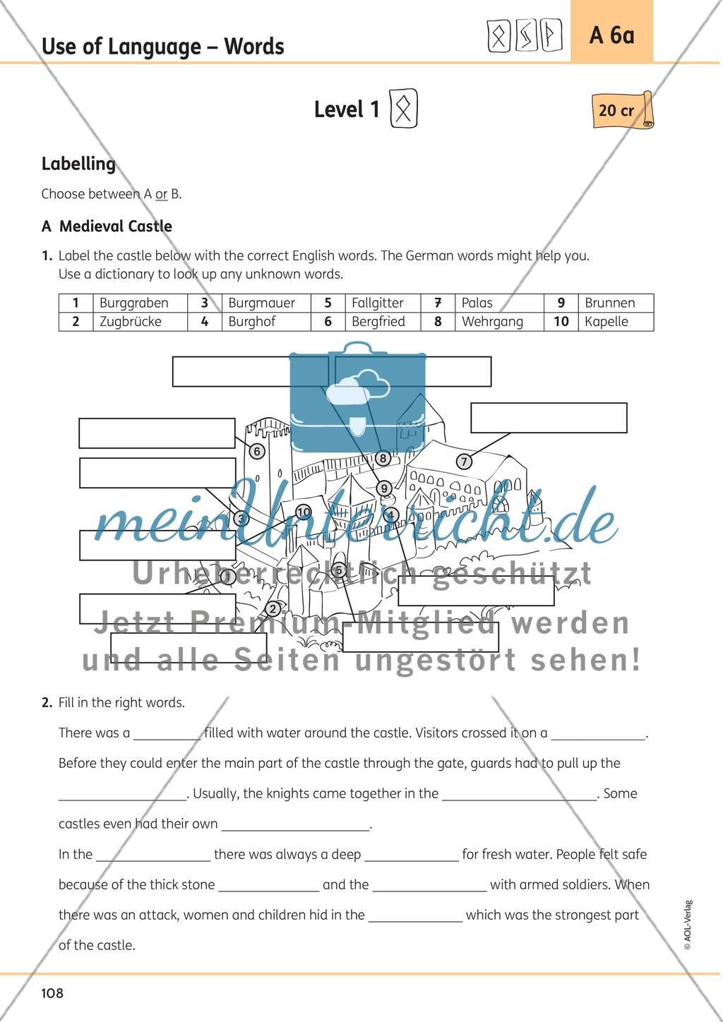 Use of Language – Words Preview 4