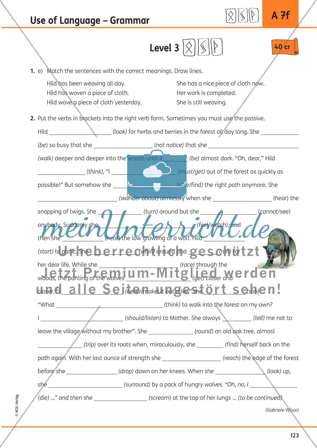Use of Language – Grammar Preview 10